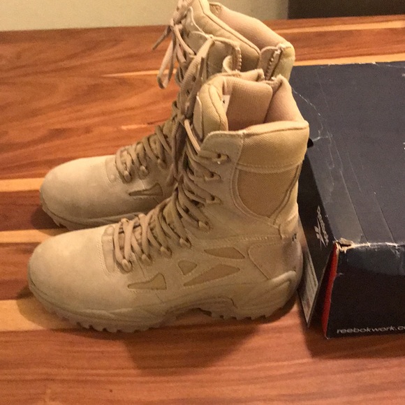 Reebok Rapid Response 8” Stealth Boot size 9 mens - Picture 3 of 6